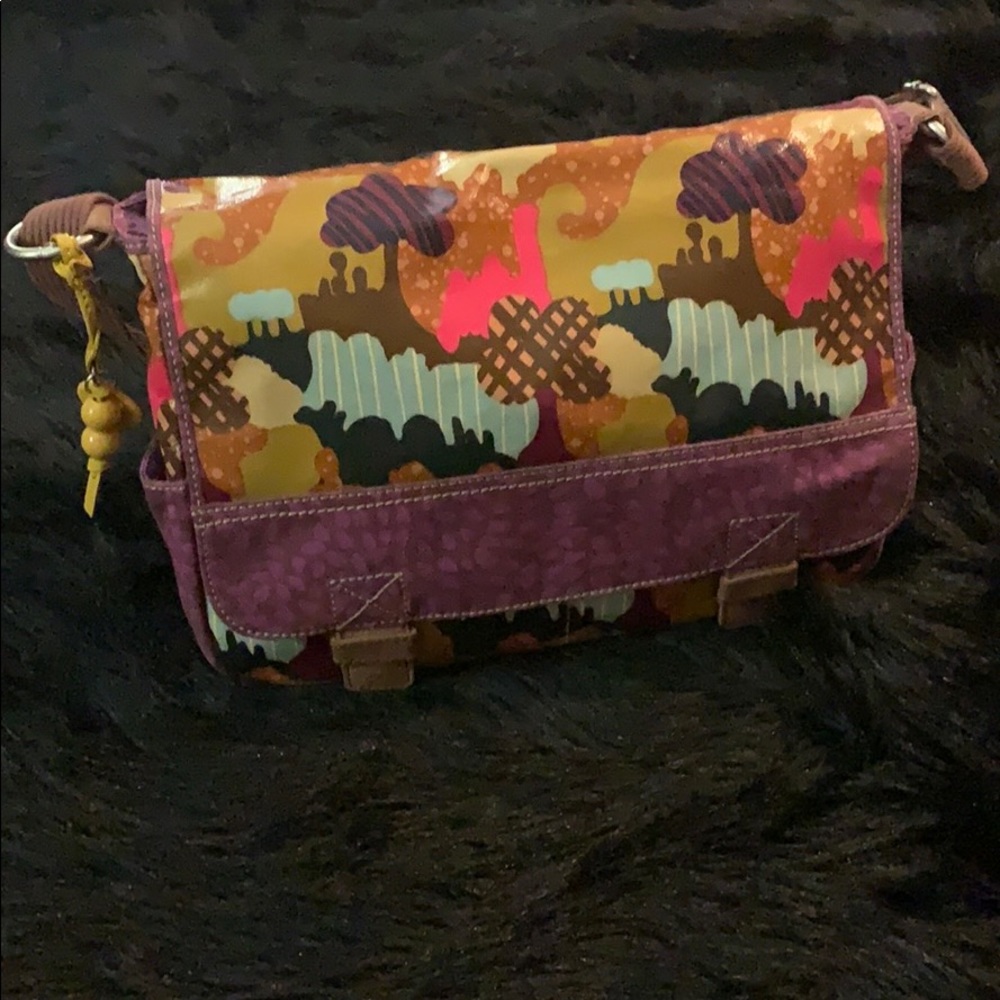 Fossil Key-Per Messenger Laptop Bag